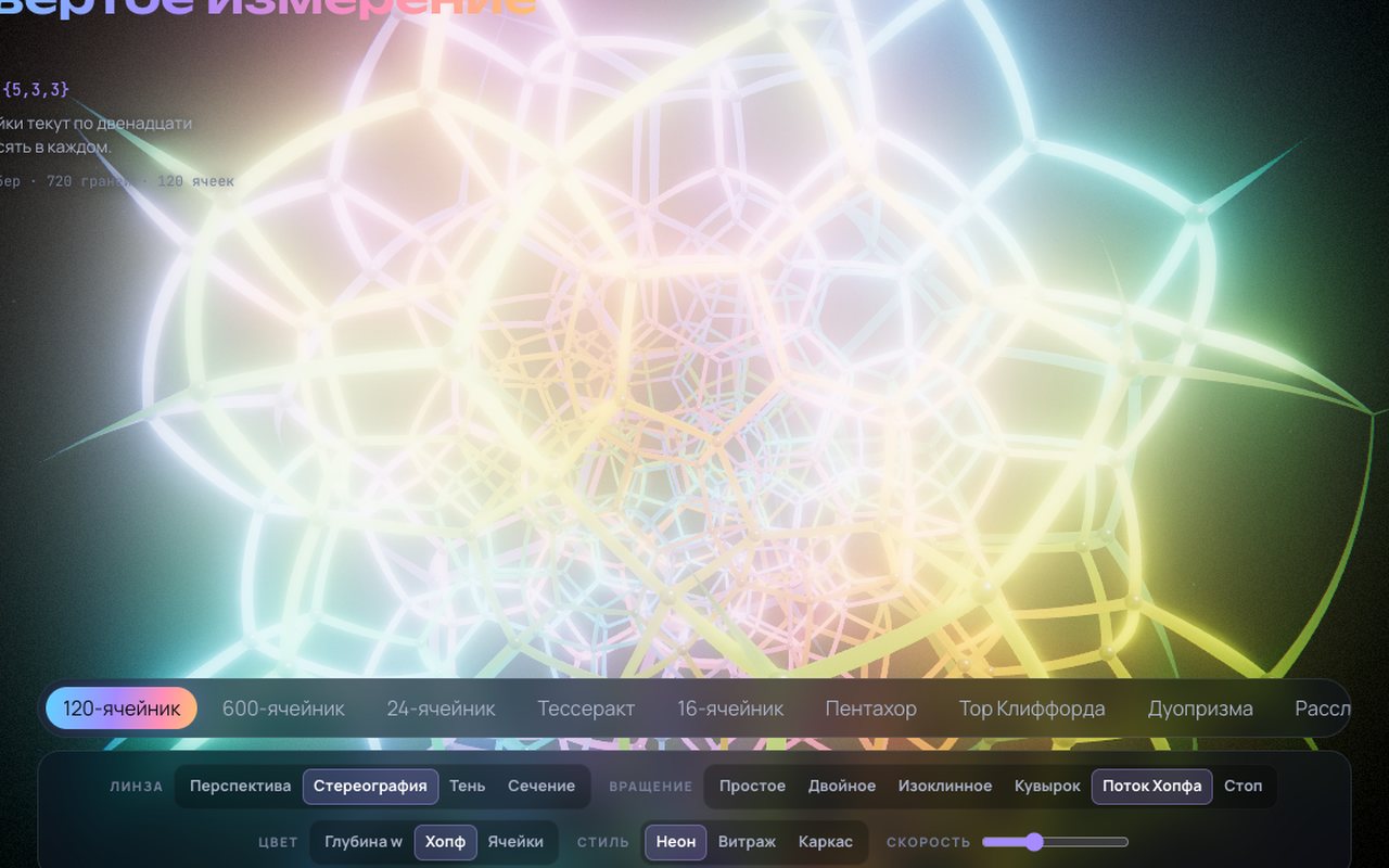 Первый кадр: bloom и аддитивные грани выбелили всё